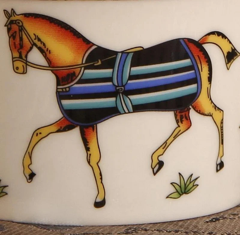 Luxury Bone China Coffee Cup & Saucer Set | Elegant Ceramic Tea Cup Collection