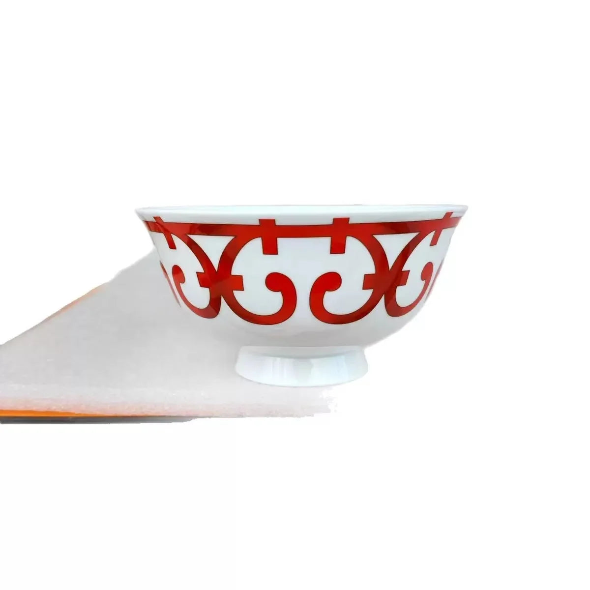 Luxury Bone China Tea Cup & Dinnerware Set | Red Pattern Afternoon Tea Collection